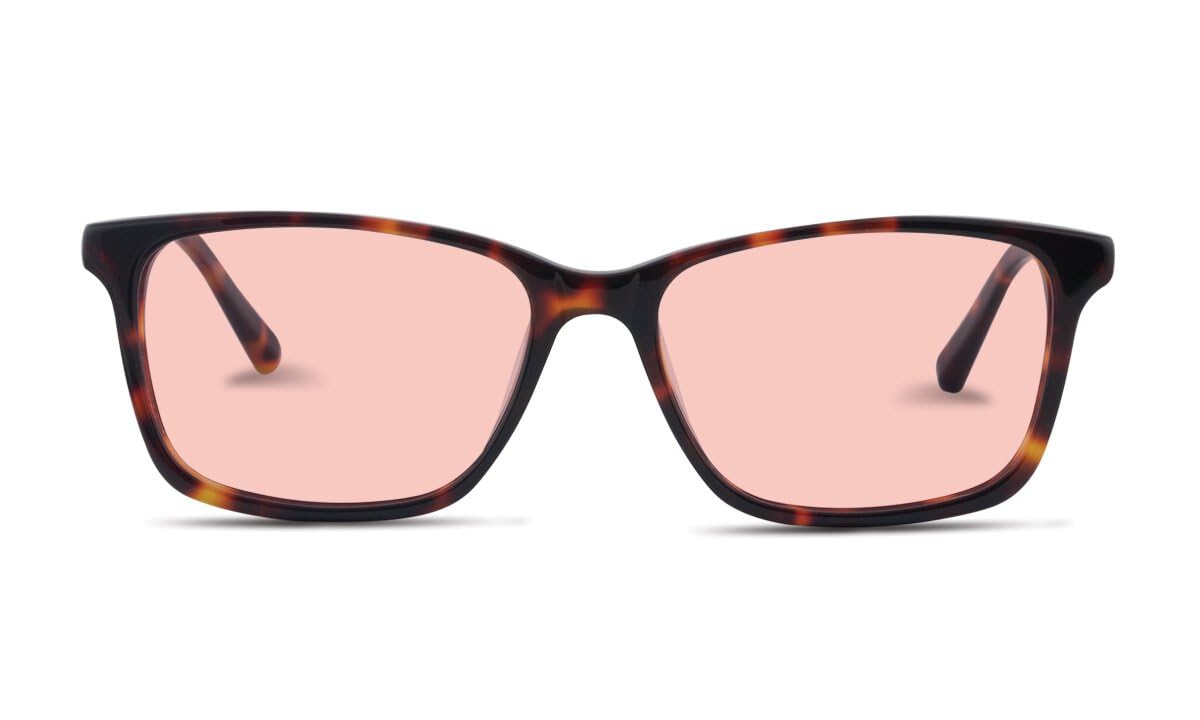 TheraSpecs Quinn (Brown) Migraine Glasses for Light Sensitivity, Photophobia