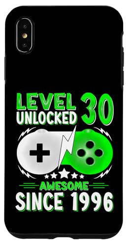 Level 30 Unlocked Birthday 30 Years Old Gifts 30th Birthday �X�}�z�P�[�X iPhone XS Max �p