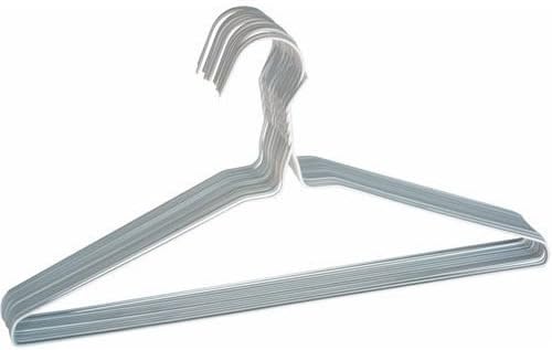 Vinyl Coated Steel Hangers Set of 10 by Merrick