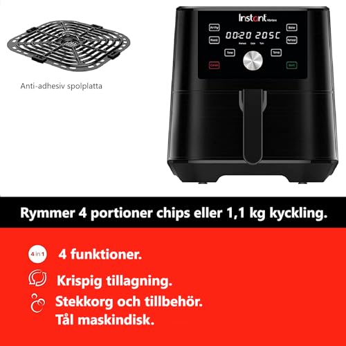 Instant Brands Vortex 6 Plus 4-i-1 Luftfritös 1700W, 3.7L