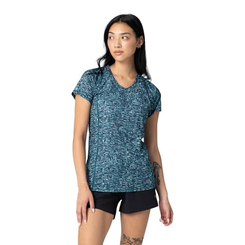 Outdoor Research Womens Echo T-Shirt Mallard Traverse Print Medium