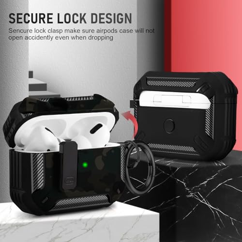 Image of Compatible with Airpods Pro 3 Case(2025),for Airpods Pro 3rd Generation Cases Cover with Keychain Cleaner Kit Soft Silicone Shockproof Cover for Women Men
