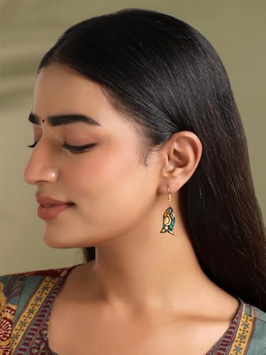 Image of Qiroko Boho Charm Collection | Ethnic Traditional Handmade Tibetan Combo Earrings Set For Women And Girls | Multi-Colour | Anniversary Birthday Gifts