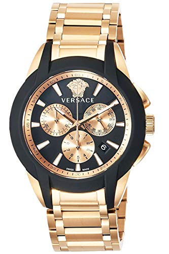 Preisvergleich Produktbild Versace Herrenuhr Chronograph VEM800318 Character Chrono Edelstahl