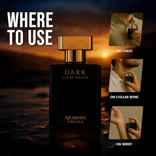 Image of Arabian Aroma Dark & Royal Oud Eau de Parfum Combo | Long Lasting Perfume for Men | Premium Fragrance Set (Pack of 2-30ml Each)