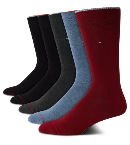 Chaussettes Tommy Hilfiger lot de 5 homme avec talons et pointes renforcés