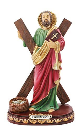 Figura de San Andrés Apóstol de 12 pulgadas miniatura 2