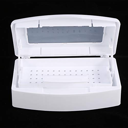 UV-Desinfektion Box - UV-Sterilisator-Kasten, Plastik Nagel-Werkzeuge Desinfektion Container Sterilisation Box Maniküre Werkzeuge for Salon – Bild 7
