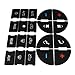 AOUTTUOA AC Panel Decals and Radio Button Repair Decal Set Fix Ruined Faded A/C Button Dash Sticker Repair Kit Compatible with Chevy Silverado Suburban Tahoe Fit for GMC Sierra Yukon 2006-2014