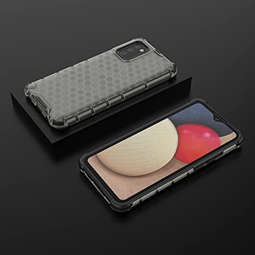 Image of Glasgow Back Case Cover Designed for Samsung Galaxy A02s - Black