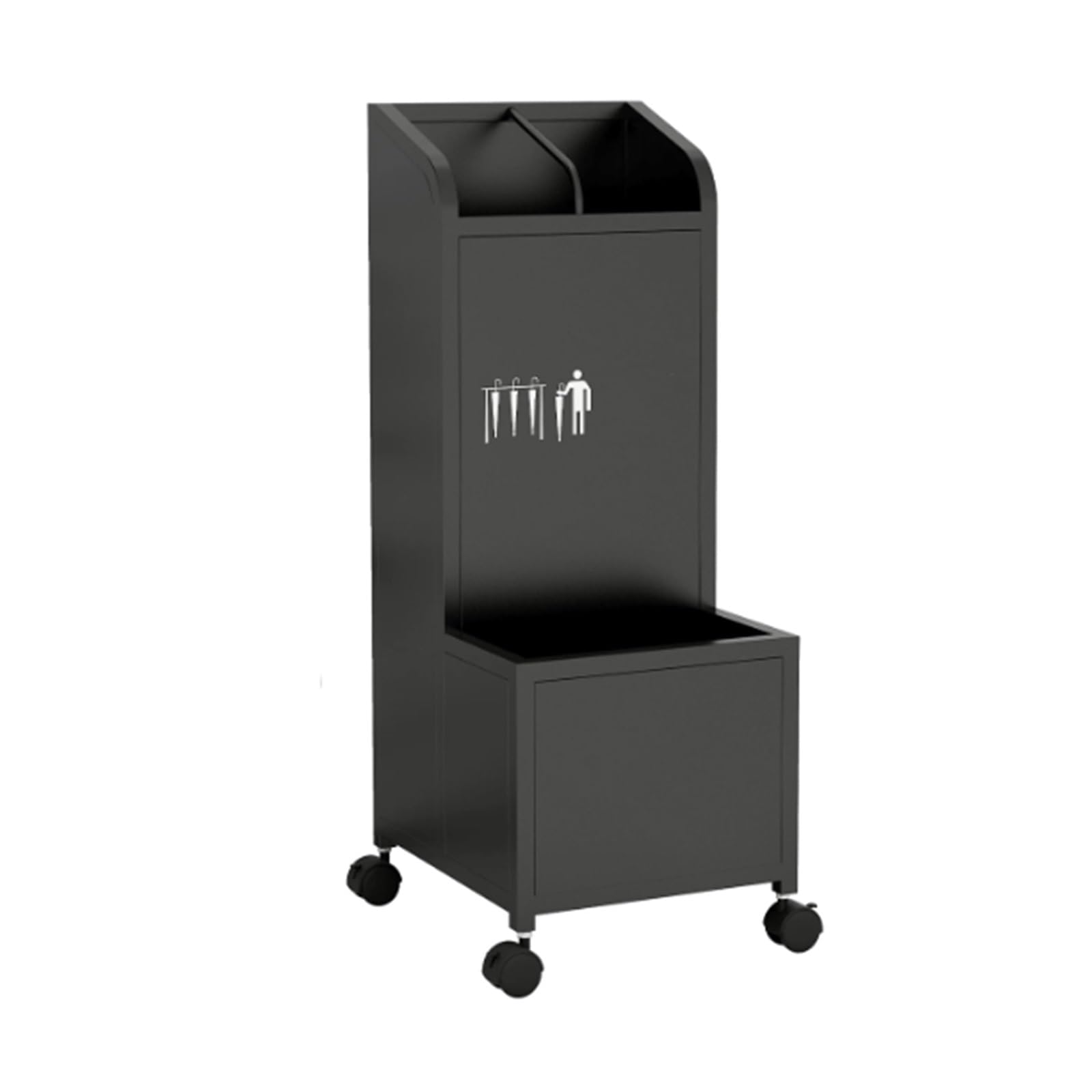 CFY652 Umbrella rack Umbrella Stands And Storage Racks: The Perfect Choice For Hotel Lobbies, Retail Stores, And School Classrooms Office(Black,Small)