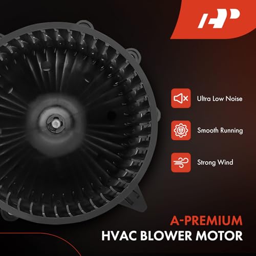 A-Premium Front HVAC Heater Blower Motor and Resistor Compatible with Ford F-150 1997-2003, F-150 Heritage 2004, F-250 1997-1999, Expedition 1997-2002, with Fan Cage, 2-PC Set, Replace# 4L3Z19A706AA by A-Premium - Image 3