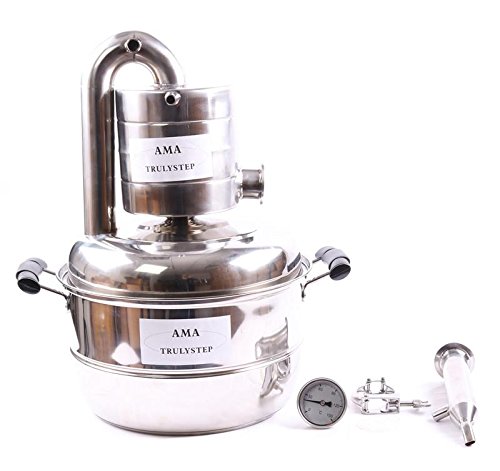 Moonshine todavía 10L/15L Set hacer aún agua Alcohol Distiller de whisky vino en casa nueva acero inoxidable Brewing 10 L