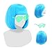 Short Bob Hair Wigs Straight with Flat Bangs Synthetic Colorful Cosplay Daily Party Neon Wig for Women + Free Wig Cap 15