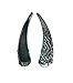 UNIWENT Duck Bill Clip Color Silvery 4.7" Large without Teeth, 4 Pack
