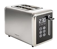 Hagenuk Digitales Frühstücksset Edelstahl – Toaster 850W, Filterkaffeemaschine 12 Tassen 1,5L mit Timer & Warmhaltefunktion, Wasserkocher 2200W 1,7L mit Temperaturwahl & Touch – Ansicht 2