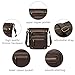Scarleton Crossbody Bags for Women Travel Bag Purses and Handbags Multi Pocket Shoulder Bag Ultra Soft Faux Leather, H169321 - Dark Brown