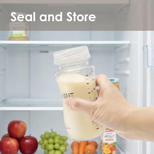 Image of Maymom Travel Bottle Caps, Replacement Bottle Lids Compatible with Philips Avent Natural & Anti-Colic Bottles (PP & Glass) and Selected Maymom Bottles (Transparent)