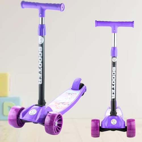 Storio Kick Scooter with Adjustable Height|Foldable Scooter|Skate Scooter for Kids with PVC Wheel|Age Upto 2-12 Years- Max User weight-60 kg, Multicolor (B0CQFW22KC) Amazon Price History, Amazon Price Tracker