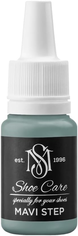 Nutritive Leather Spray - NCS S 5010-B70G Charcoal Teal - Deep Conditioning & Shoe Color Restoration for Smooth Leather by MAVI STEP - 1.70 fl oz / 50 ml