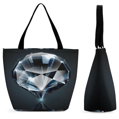 Sac à bandoulière diamant femme, le grand sac de shopping idéal pour vos voyages