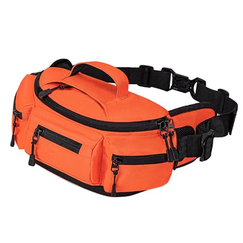 ZDETGU Riñonera para Hombre - Riñonera con Correa, Gran Capacidad y Rápida Expansión, Ideal para Senderismo, Viajes, Camping, Ciclismo, Correr, Actividades Al Aire Libre, Bolsa para Lo Esencial,