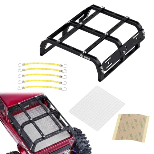 Support de lit en aluminium CNC rigide contre la torsion de l'Ascent-18 RC