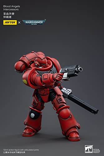 Bloomage Joytoy (Beijing) Tech Warhammer 40K: Blood Angels Intercessors 1:18 Scale Action Figure #TOP7