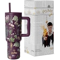 Simple Modern Harry Potter Vaso con Asa y Tapa con Pajita |
