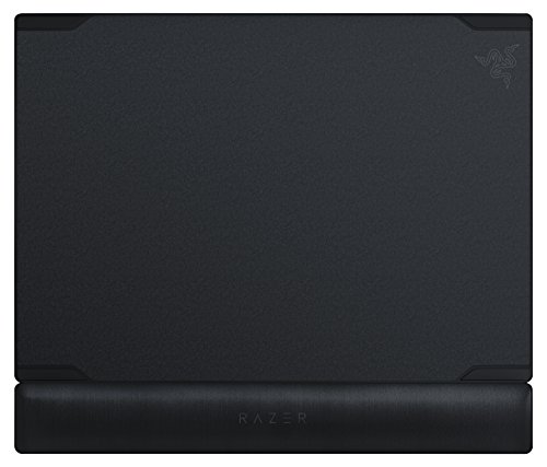 Razer Vespula V2: Dual-Sided Surface - Optimized Form Factor - Improved Memory Foam Wrist Rest - Hard and Cloth Gaming Mouse Pad