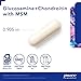 Pure Encapsulations Glucosamine Chondroitin with MSM - Supports Joint Health & Normal Cartilage Formation* - Maintains Enzyme Activity - Gluten-Free & Non-GMO - 120 Capsules