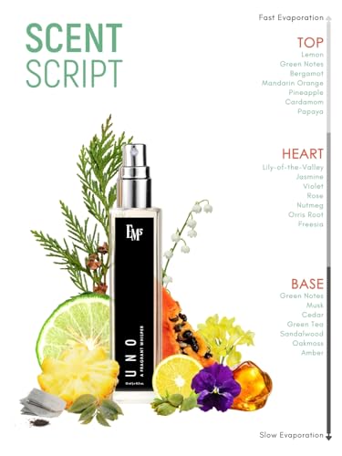 Image of EM5 Uno Unisex Perfume | Citrus Fresh Woody Fragrance | Eau De Parfum Spray for Men & Women | Luxury Gift for Him /Her | 15 ml