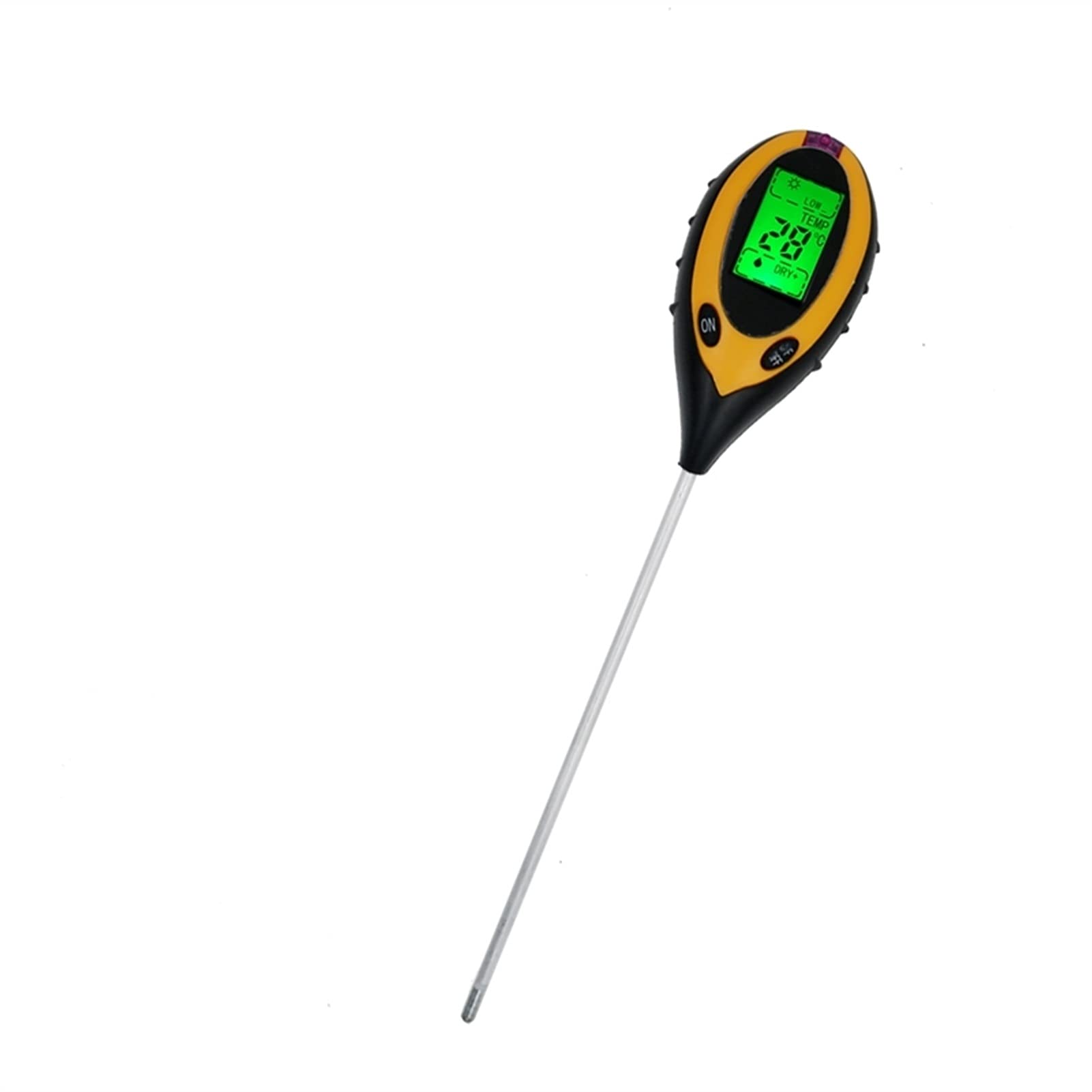 LNHHG Soil Ph Meter Plant Flowers Soil Survey Instrument PH Value Temperature Moisture Sunlight Tester