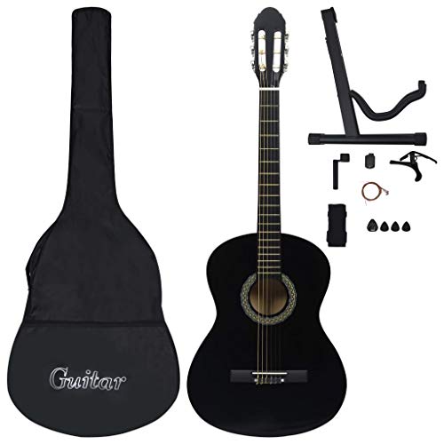 Guitare en Bois, Largeur 30,5 cm Guitare Classique pour débutants d’instruments de Musique - Les Beatles, Paul McCartney, John Lennon, RIngo Starr, George Harrison Guitare en Bois, Largeur 30,5 cm Guitare Classique pour débutants d'instruments de Musique – Image 4