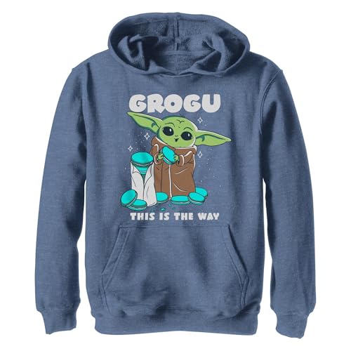 Sweat à capuche Grogu Star Wars pour enfant - Hoodie mixte noir en coton