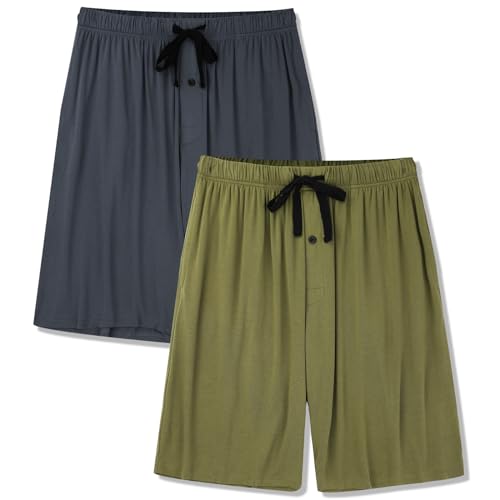 BAMBOO COOL Men's Pajama bottoms Lounge Sleep...