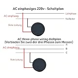 Powice Woltomierz cyfrowy DC 4-100 V, 3-częściowy zestaw – wskaźnik napięcia 12 V z wyświetlaczem LED (czerwony, niebieski, zielony po 1 sztuka) – czujnik baterii 12 V, wskaźnik baterii i woltomierz