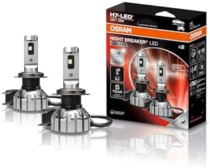 OSRAM NIGHT BREAKER LED SMART H7; hasta un 330% más de brillo; 6000K, 12V, luces altas y bajas LED c...