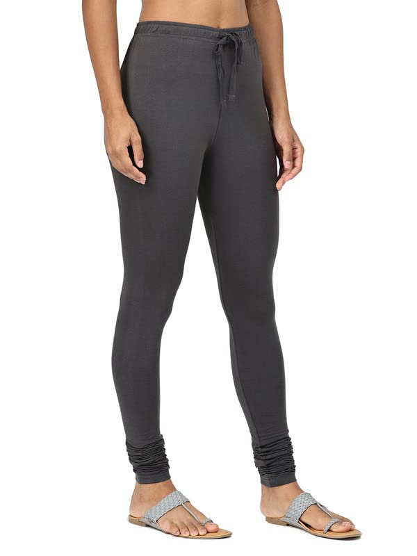 Image of Robinbosky Cotton Churidhar Leggings for Women - Stylish, Stretchable & Flattering Fit for All-Day Comfort