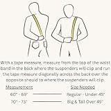 PERRY SUSPENDERS™ 2" Clip-on Suspenders, Black.