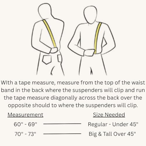 PERRY SUSPENDERS™ 2" Clip-on Suspenders, Black.