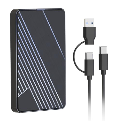 500G External Hard Drive,USB 3.0 and USB-C Storage Expansion Mobile HDD