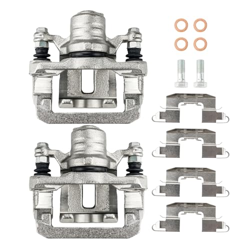 Image of PHILTOP Rear Brake Caliper 19-B2994A, 19-B2995A Compatible with 2005-2012 Nissan Pathfinder