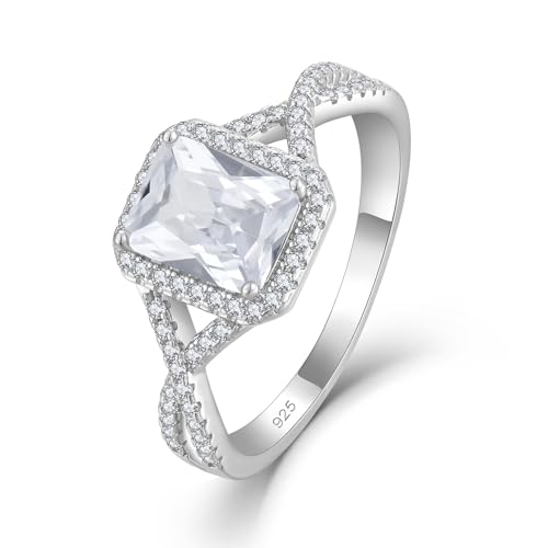 Bague infini argent 925 et zircone, le cadeau de mariage et de fiançailles idéal