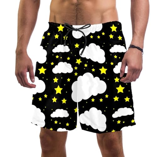 Pantalon court de plage Nuage d'Étoiles parfait pour l'été et le surf