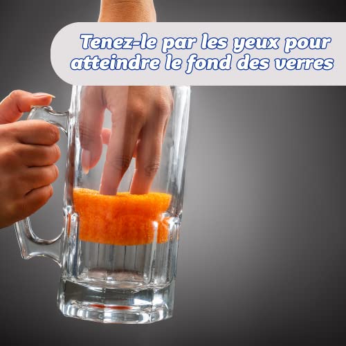 Éponge à récurer Flextexture Scrub Daddy pour résidus incrustés