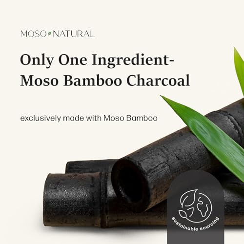 Image of MOSO NATURAL Unscented Air Purifying Bag A Scent Free Odor Eliminator For Cars, Trucks And Suvs. Premium Moso Bamboo Charcoal Odor Absorber 300 G (Pack Of 1) Black, Long Lasting| Lasts up to 2 years!