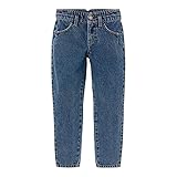 Mit Gürtelschlaufen NAME IT Mädchen Nkfbella Dnm 2700 Hw An Mom Pant Noos Hose, Medium Blue Denim, 128 EU