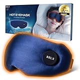 RELX 【LDK A評価・シルク100%】 ホットアイマスク 【安眠インストラクター×日本企業企画】アイウォーマー アイマスク 充電式 コードレス 睡眠用 快眠グッズ 軽量 遮光 ギフト プレゼント