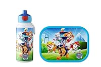 Mepal - Lunch-Set Campus - Lunch-Set f�r Kinder mit Pop-up Trinkflasche & Lunch Box - Lunch-Set f�r die Schule oder unterwegs - Sp�lmaschinenfest & BPA-frei - 400 ml + 750 ml - f�r Paw Patrol Pups